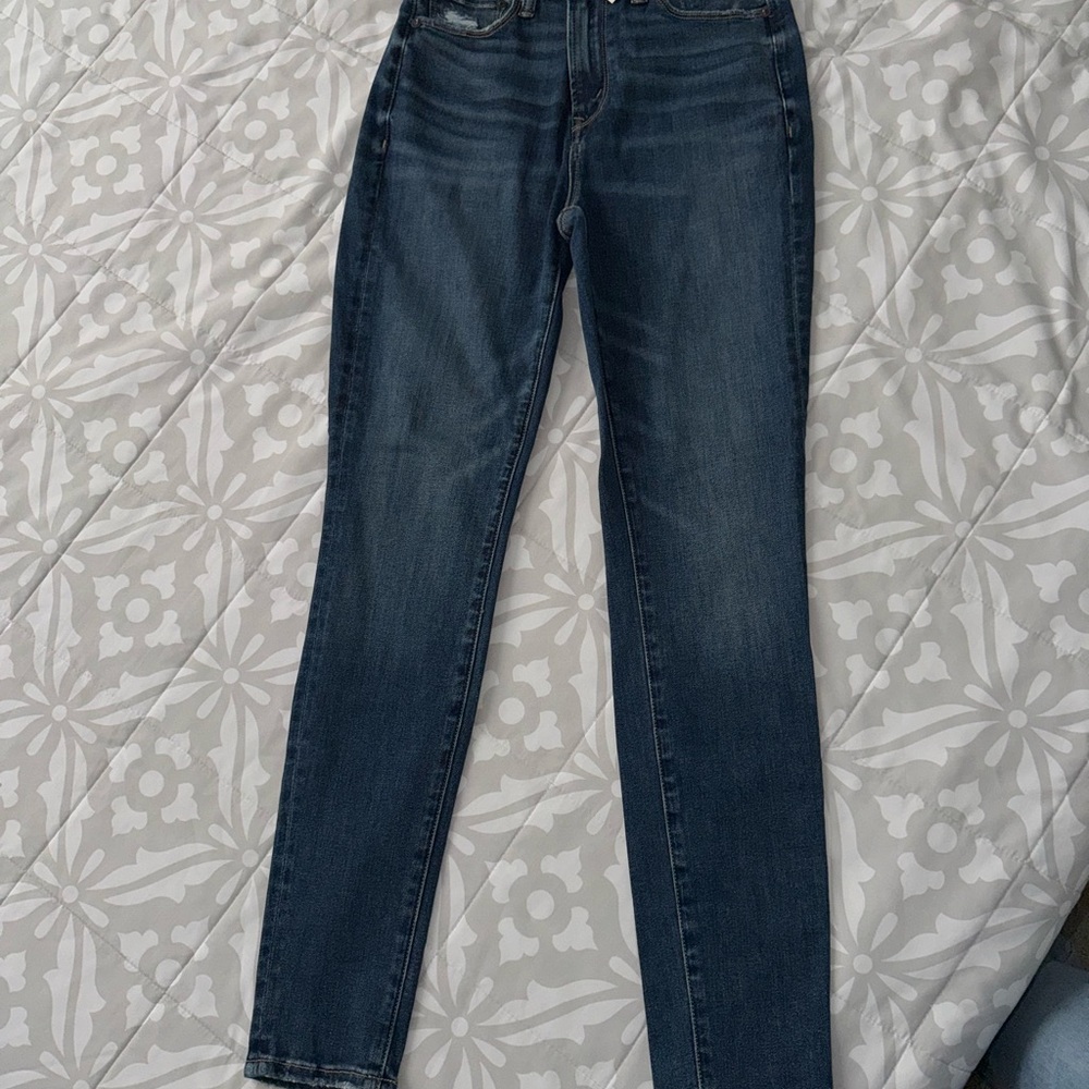 American Eagle Outfitters Dark Blue Skinny Jeans